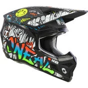 Oneal 3SRS Youth RANCID Child Cross Enduro Motorcycle Мотошлем Black/White