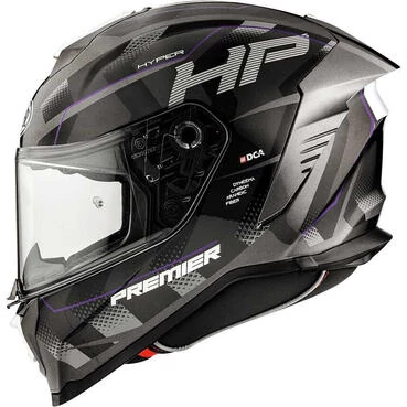 Premier Integral Motorcycle Мотошлем HYPER HP18 Black Purple