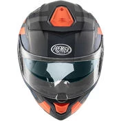 Premier Integral Motorcycle Мотошлем DEVIL FZ93BM Matt Black Orange