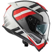 Premier Integral Motorcycle Мотошлем DEVIL FZ2BM White Red Matt