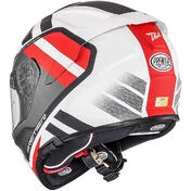 Premier Integral Motorcycle Мотошлем DEVIL FZ2BM White Red Matt