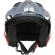 Acerbis Aria 2206 Graphic Gray Red Motorcycle Jet Мотошлем