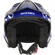 Acerbis Aria 2206 Graphic Jet Motorcycle Мотошлем Black Blue
