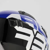 Acerbis Aria 2206 Graphic Jet Motorcycle Мотошлем Black Blue
