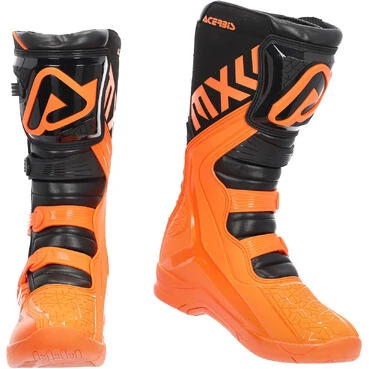Acerbis X-TEAM Motocross Enduro мотоботинки Orange Black