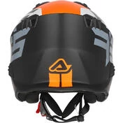 Acerbis Aria 2206 Graphic Orange Fluo Black Motorcycle Jet Мотошлем