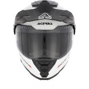Acerbis Rider P/J Mono White Modular Motorcycle Мотошлем