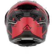 Acerbis Rider P/J Multi Modular Motorcycle Мотошлем Red Black