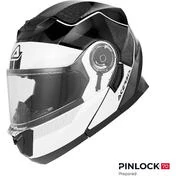 Acerbis Modular Motorcycle Мотошлем Double визор SEREL 22.06 Black White