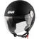 Givi 10.7 Evo Jet Motorcycle Мотошлем Matt Black