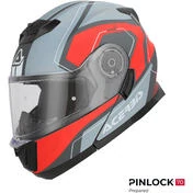 Acerbis Modular Motorcycle Мотошлем Double визор SEREL 22.06 Grey Red Matt