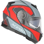 Acerbis Modular Motorcycle Мотошлем Double визор SEREL 22.06 Grey Red Matt