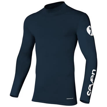 Seven Zero Compression Jersey Navy Синий
