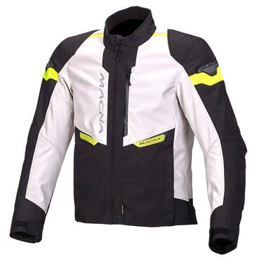 Macna Traction мотокуртка Black Grey Yellow Желтый