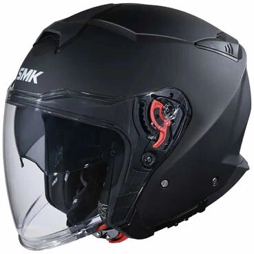 SMK GTJ MA200 Jet Motorcycle Мотошлем Matt Black