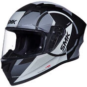 SMK Stellar Faro MA266 Full Face Motorcycle Мотошлем Black Grey