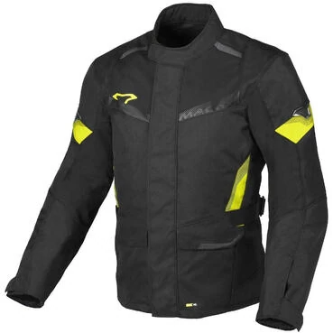 Macna Vulture Motorcycle мотокуртка Black Fluorescent Yellow