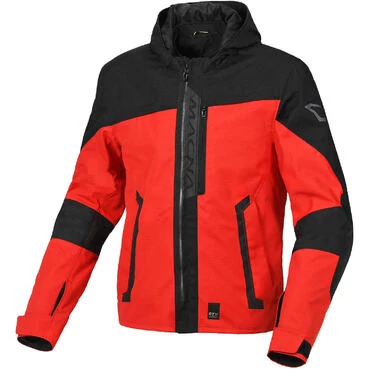 Macna Riggor Red Black Motorcycle мотокуртка