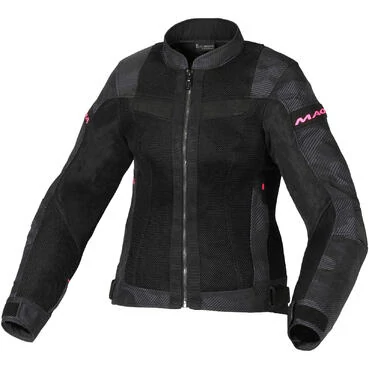 Macna Velotura Women's Motorcycle мотокуртка Black Grey Camo