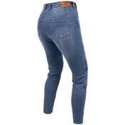 Rebelhorn CLASSIC III LADY Skinny Fit Washed Blue Women's Motorcycle Jeans L32