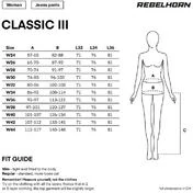 Rebelhorn CLASSIC III LADY Skinny Fit Washed Blue Women's Motorcycle Jeans L32