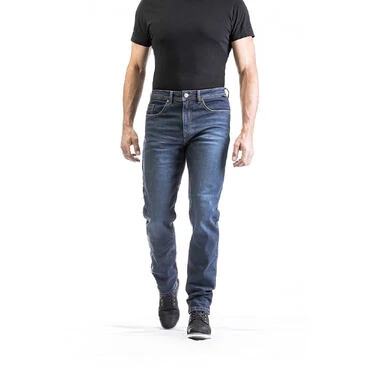 Jean Denim Moto Ixon BARRY Washed Blue