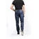 Jean Denim Moto Ixon BARRY Washed Blue