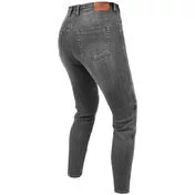 Rebelhorn Women's Motorcycle Jeans CLASSIC III LADY Skinny Fit Washed Gray L32