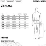Rebelhorn Moto jeans VANDAL TWILL Olive L32