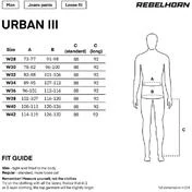 Rebelhorn URBAN III CLASSIC Motorcycle Jeans Blue L34