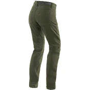Dainese Women's CASUAL REGULAR LADY Motorcycle мотоштаны Olive Green