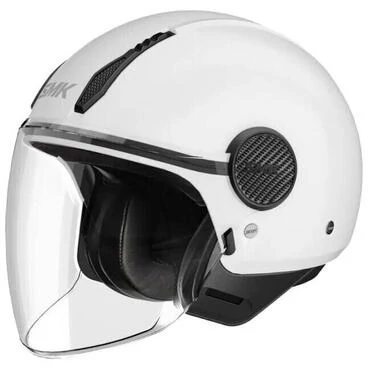 SMK Laminar GL100 White Motorcycle Jet Мотошлем