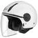 SMK Laminar GL100 White Motorcycle Jet Мотошлем