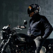 Rebelhorn HUNTER Black Motorcycle мотокуртка