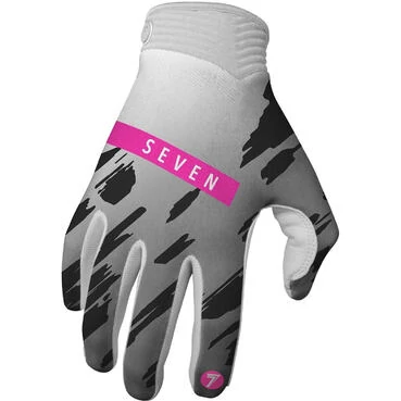 SEVEN MX ZERO CLASH White Pink Cross Motorcycle мотоперчатки