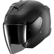Shark SKWAL JET DARK SHADOW Mat Black Full Face Motorcycle Мотошлем