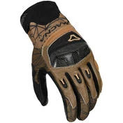 Macna Rocco Motorcycle мотоперчатки Black Brown Silver