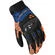 Macna Rocco Motorcycle мотоперчатки Black Orange Dark Blue