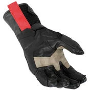 Macna Brawler RTX Taupe Black Red Motorcycle мотоперчатки