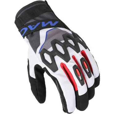 Macna Zairon Light Motorcycle мотоперчатки Grey Black Blue