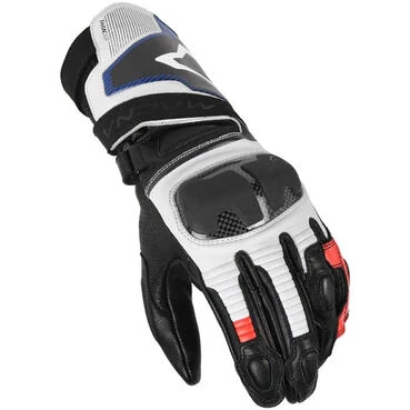 Macna Thandor Motorcycle мотоперчатки White Red Blue