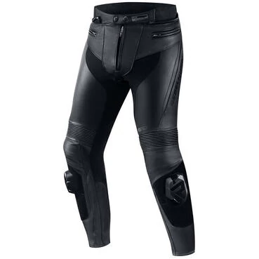 Rebelhorn FIGHTER Black Motorcycle Leather мотоштаны