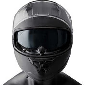 Gms Hexago Full Face Motorcycle Мотошлем Gloss Black