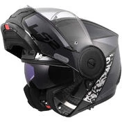 Modular Motorcycle Мотошлем P/J LS2 FF902 SCOPE II OXYD Black Titanium
