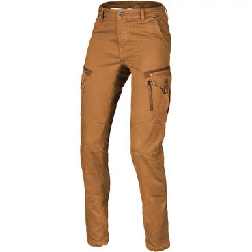 Women's Motorcycle Jeans Macna Takar Camel Brown - Standard