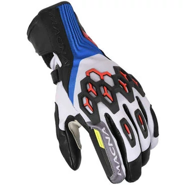 Macna Brawler RTX Motorcycle мотоперчатки White Red Blue