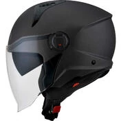 KYT D-CITY PLAIN Matt Gun Metal Jet Motorcycle Мотошлем