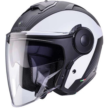 Caberg SOHO MILANO Jet Motorcycle Мотошлем Matt Black White