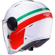 Caberg SOHO ZEPHYR Jet Motorcycle Мотошлем White Red Green