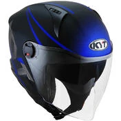 KYT D-CITY COLORFUL Jet Motorcycle Мотошлем Matt Blue